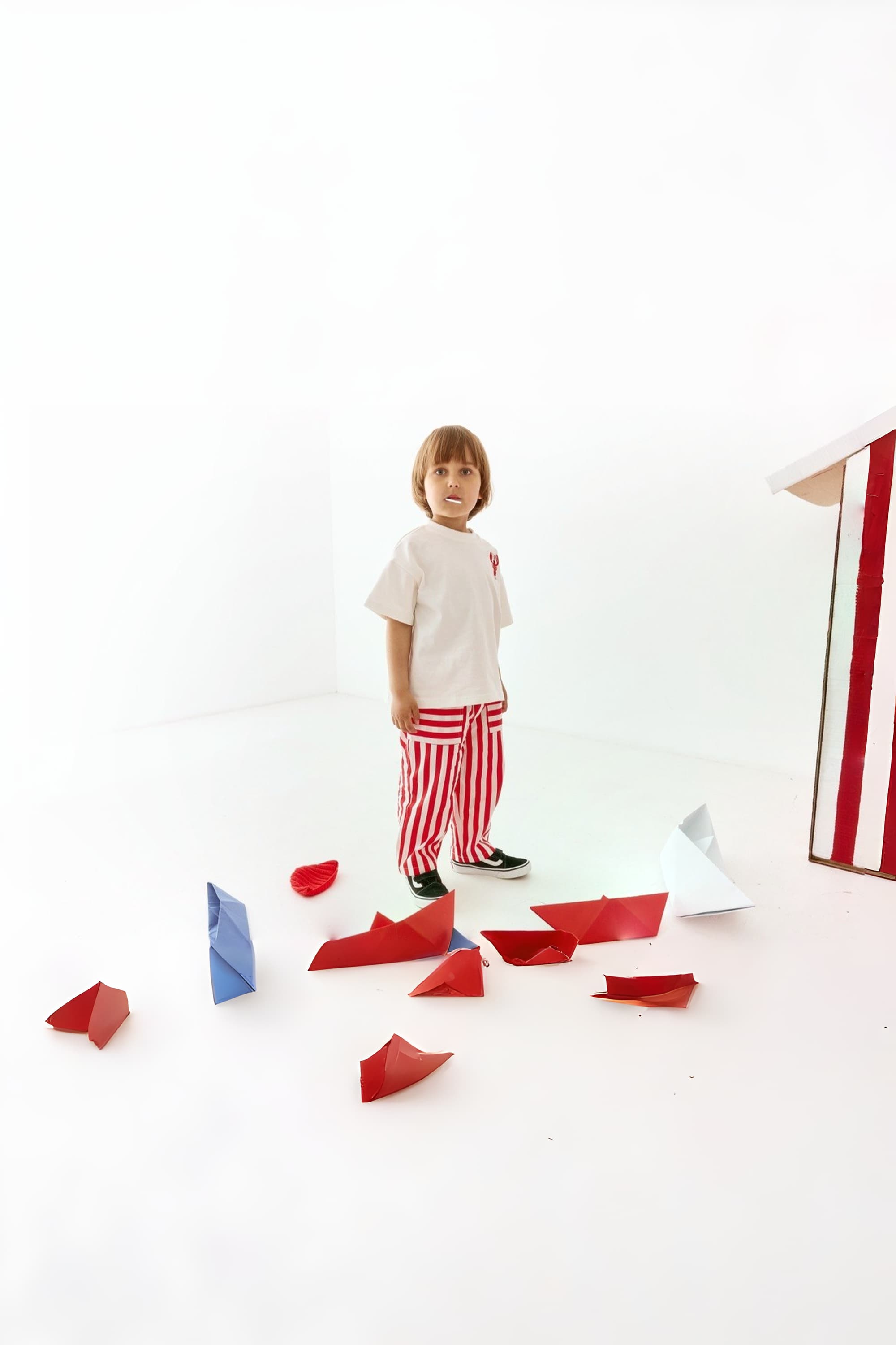 Matty Tales Striped Pants
