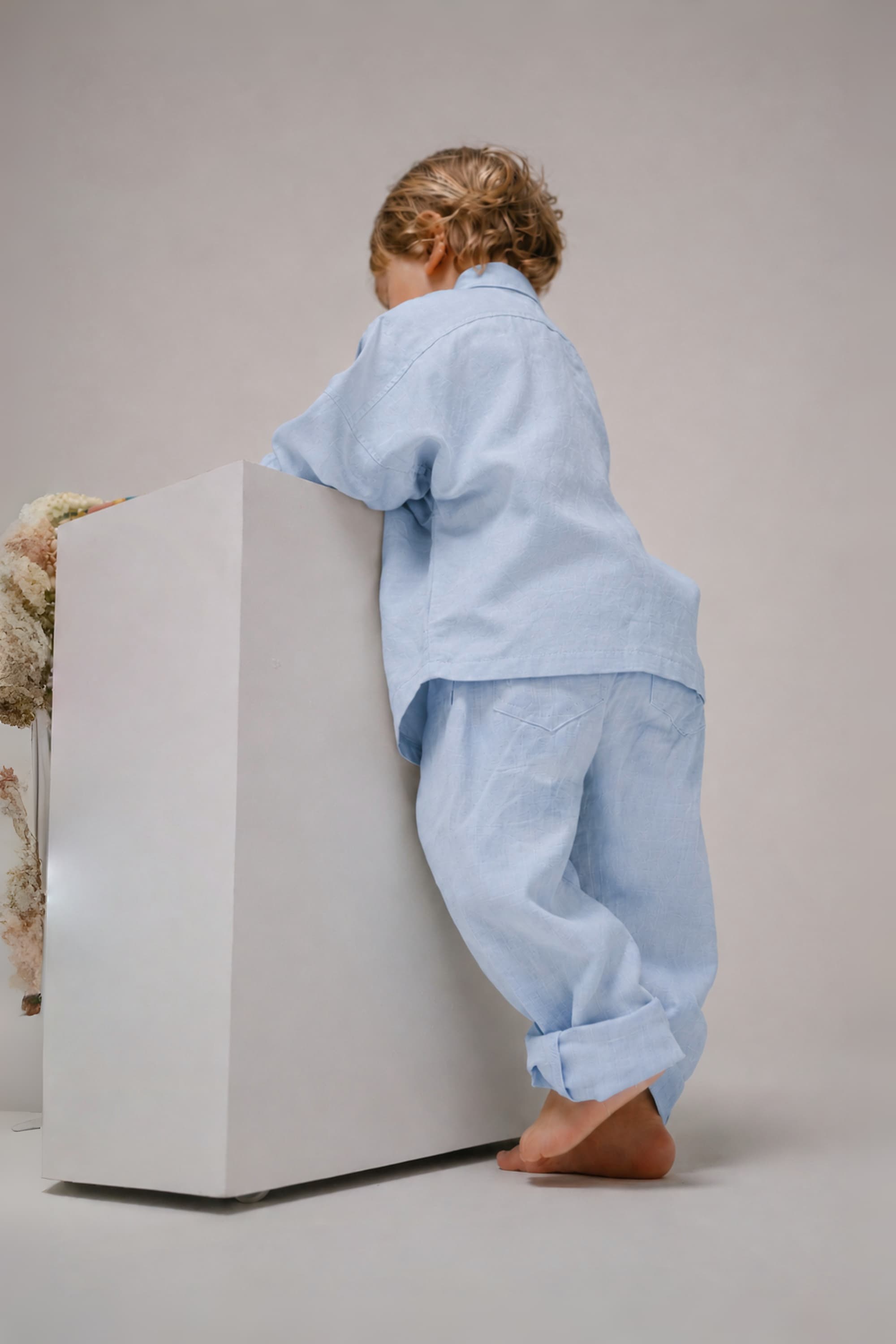 Linen Sand Shirt Matty Tale