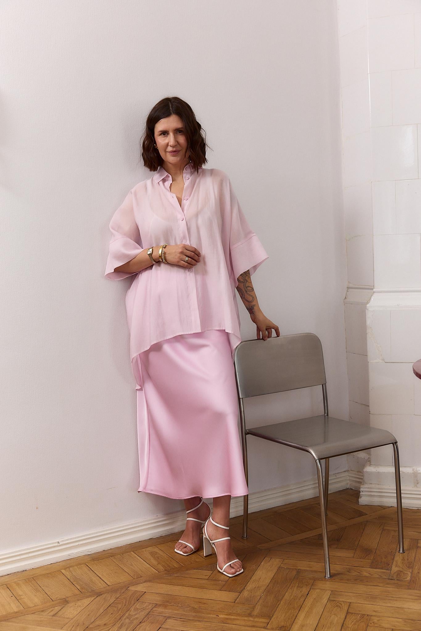 lightweight semi-sheer Shirt