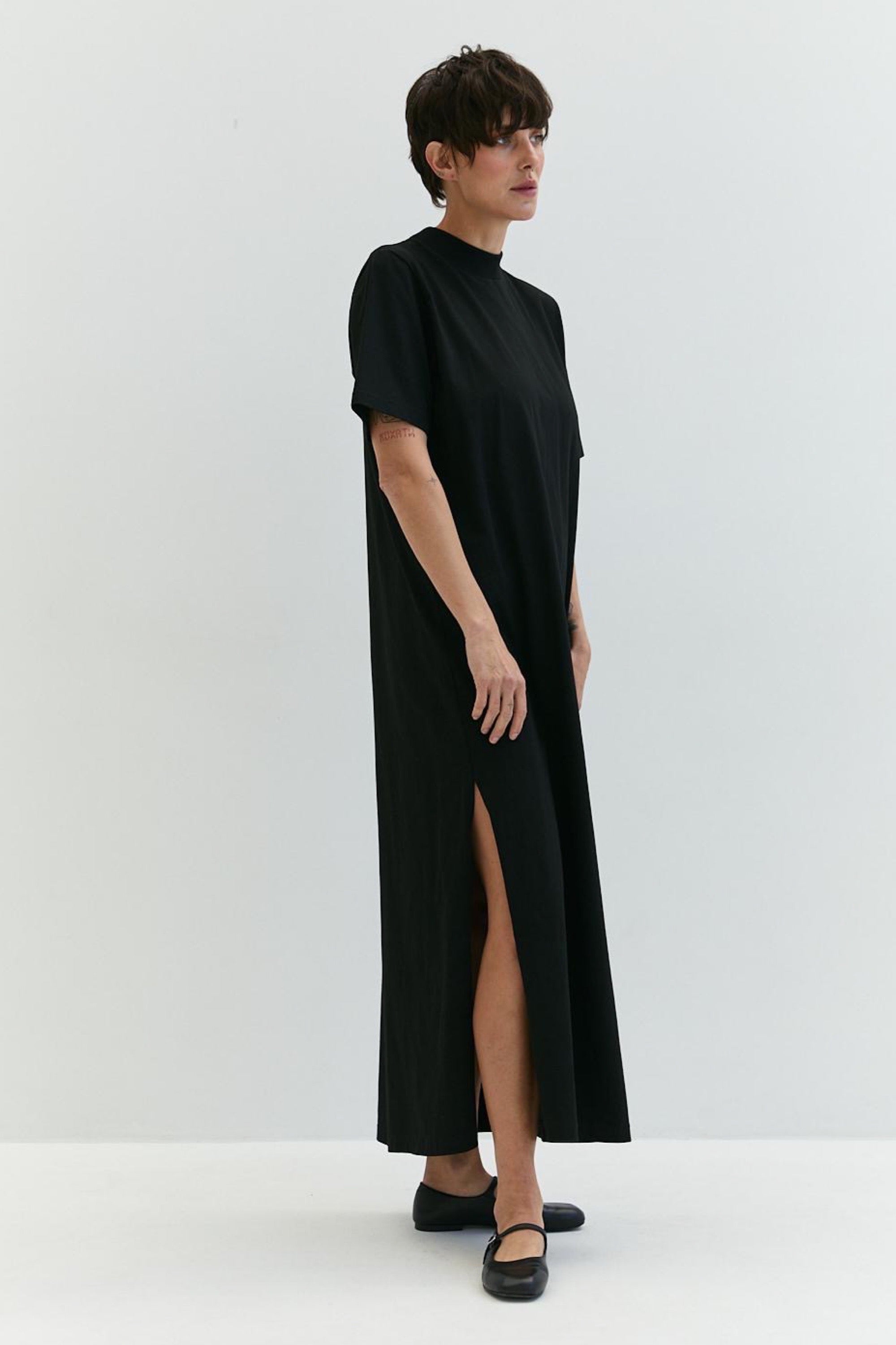 Black long dress