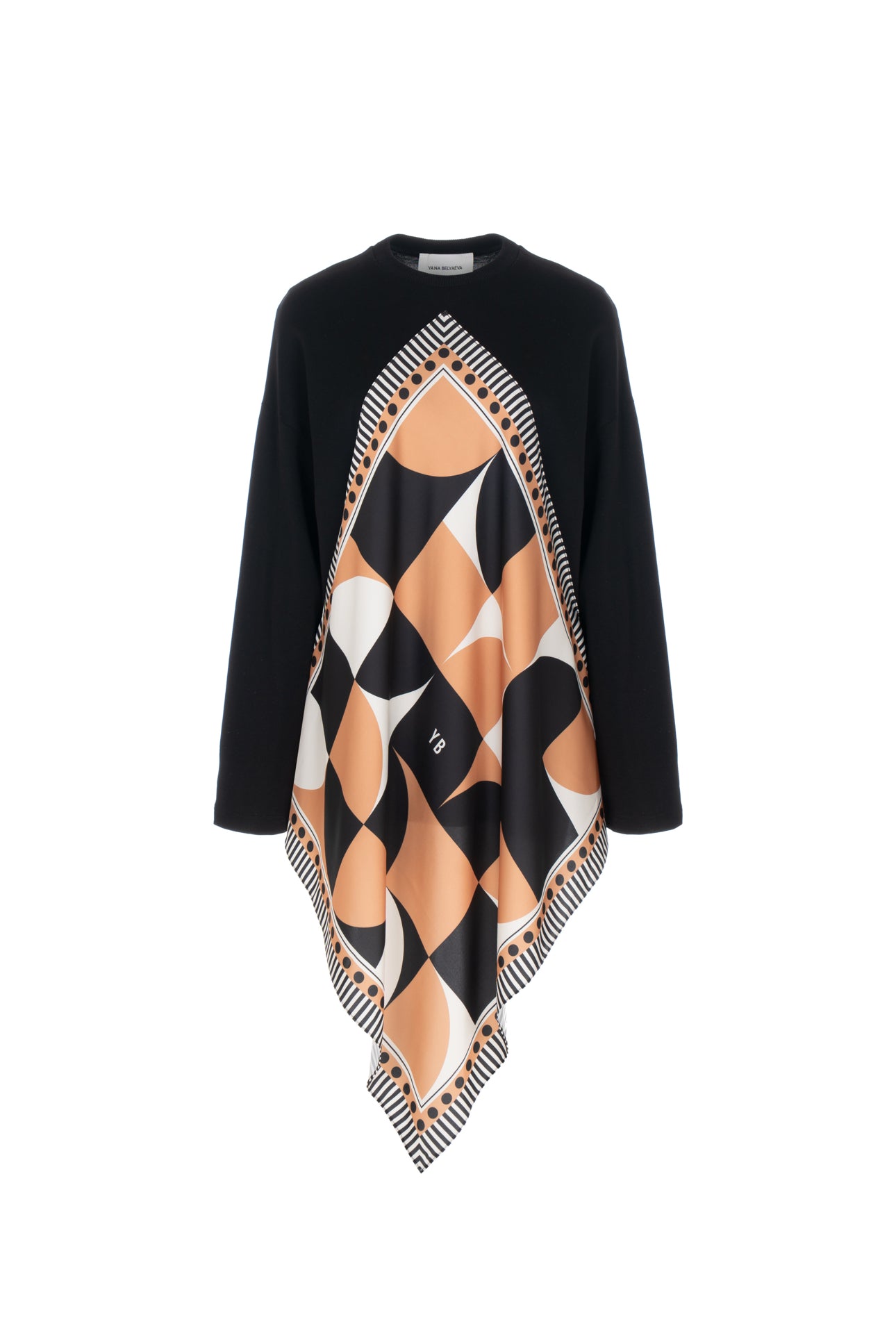 Black Longsleeve with a scarf