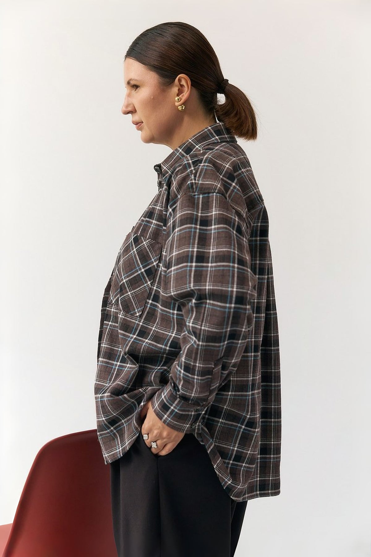 Georgia Plaid Cotton Shirt