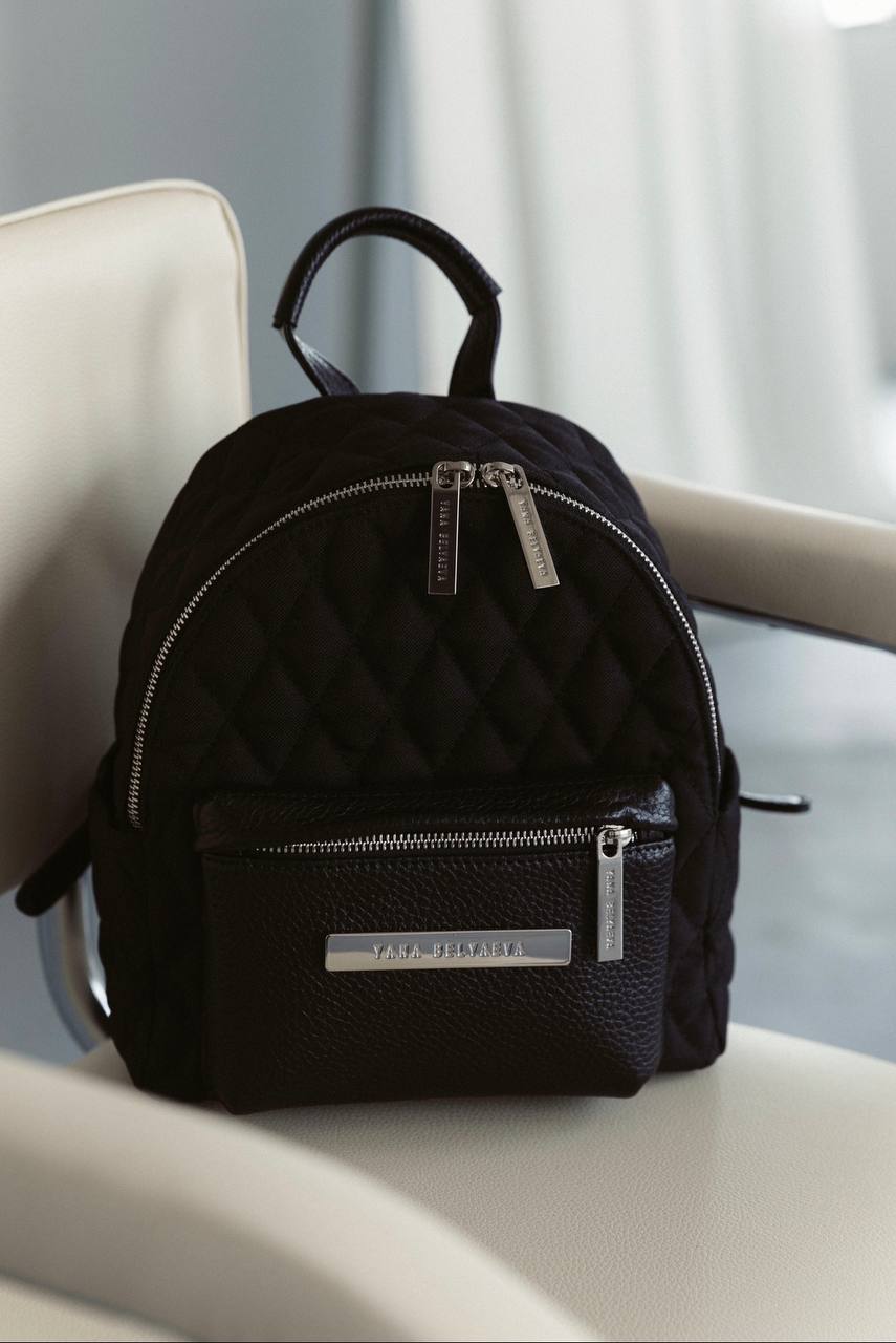 Combination black backpack XS