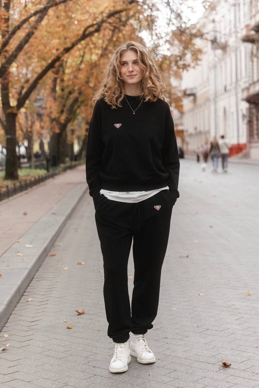 Sports sweatshirt "Active black"