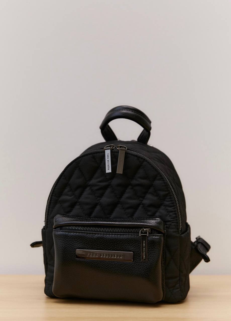 Combination black backpack XS