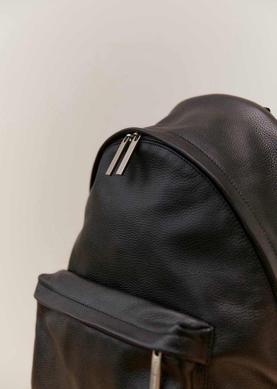 Black Backpack "Spaces"