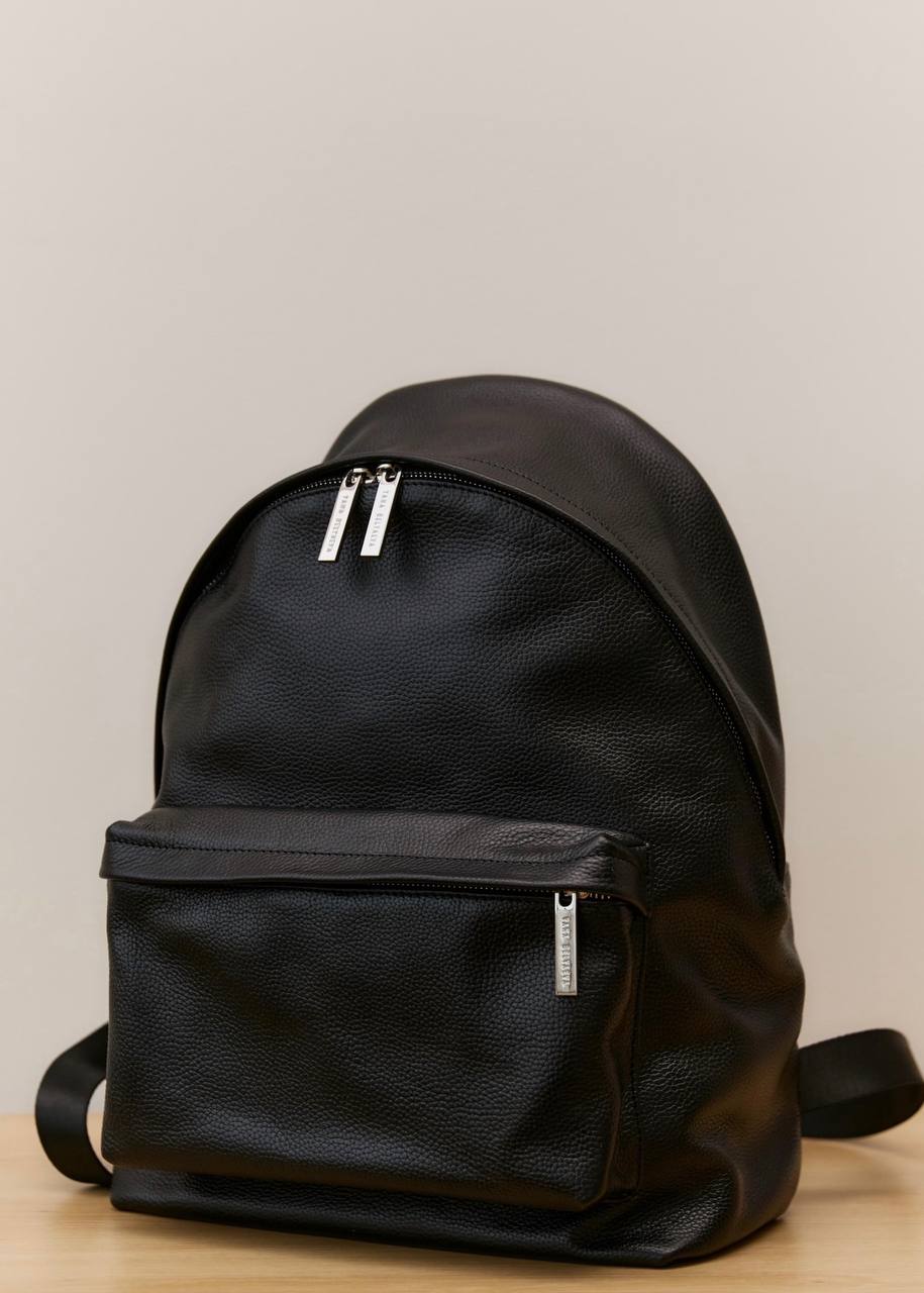 Mulberry black leather discount backpack