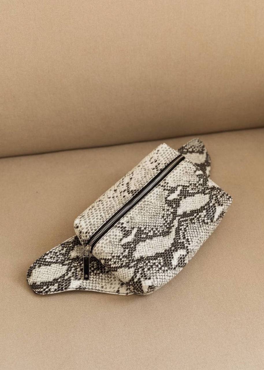 Bag “Varda” made of snake eco-leather