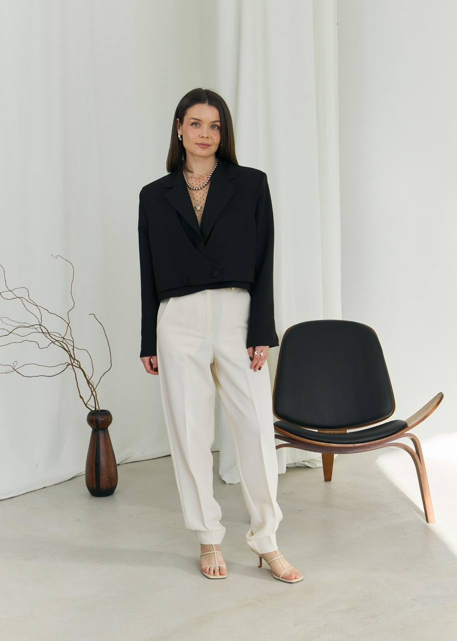 Milk trousers "Milano"