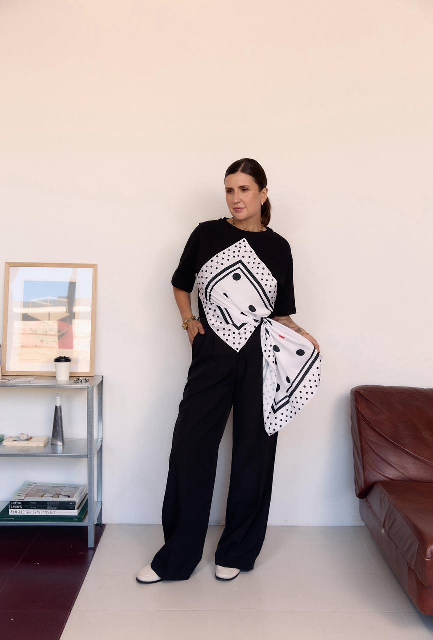 Black trousers "MD"