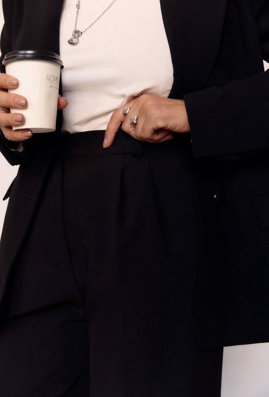 Black trousers "MD"