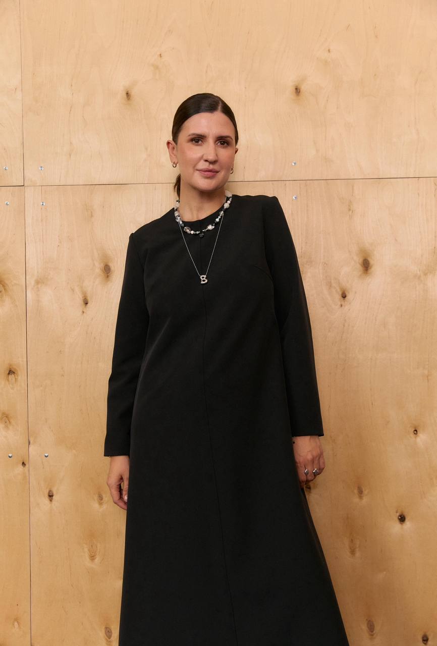 Dress black "Amelie" maxi