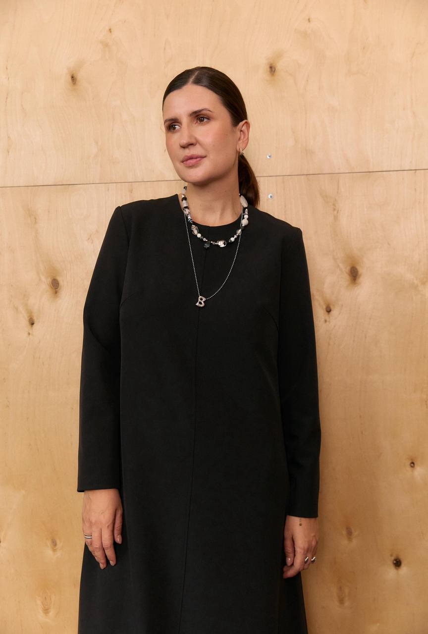 Dress black "Amelie" maxi