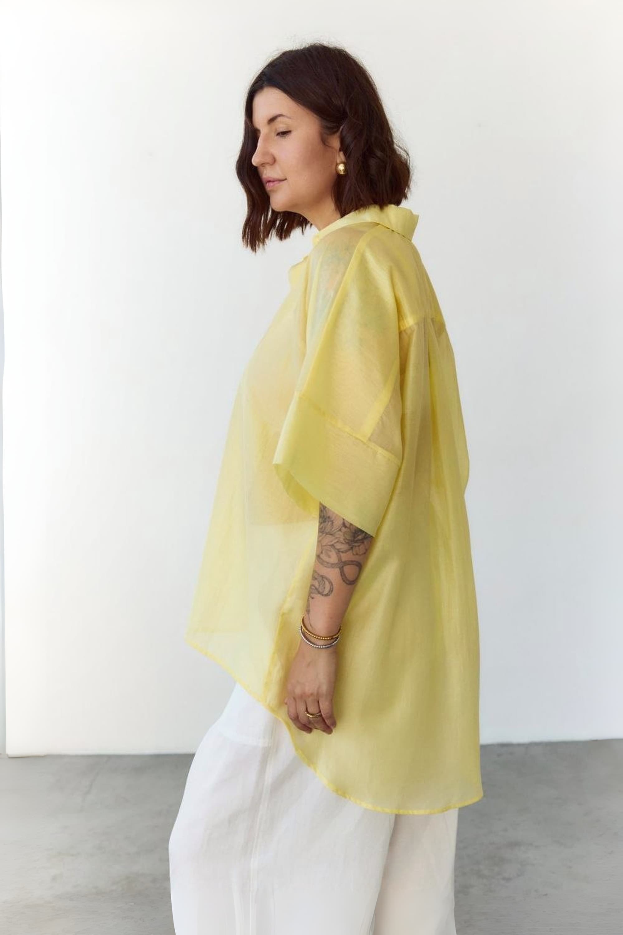 lightweight semi-sheer Shirt