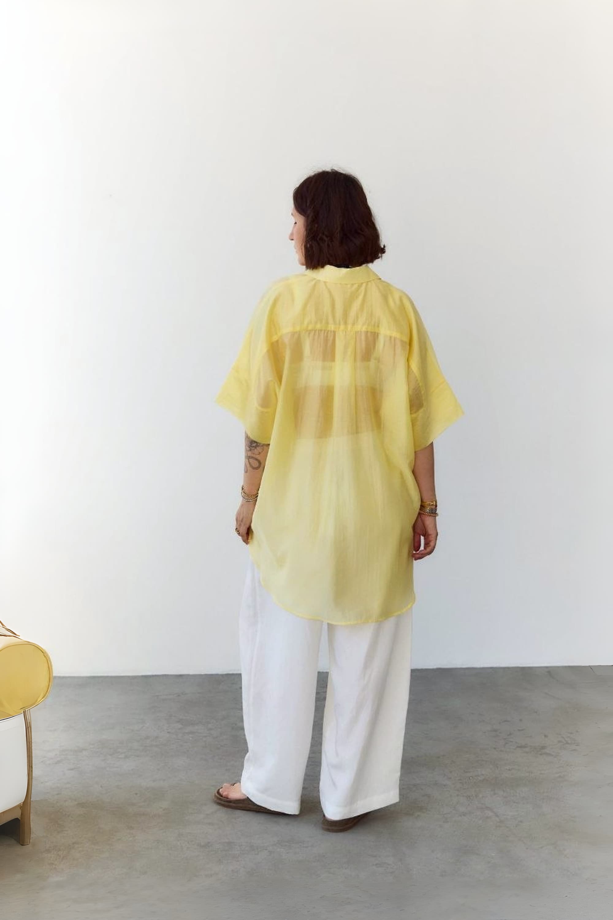 lightweight semi-sheer Shirt