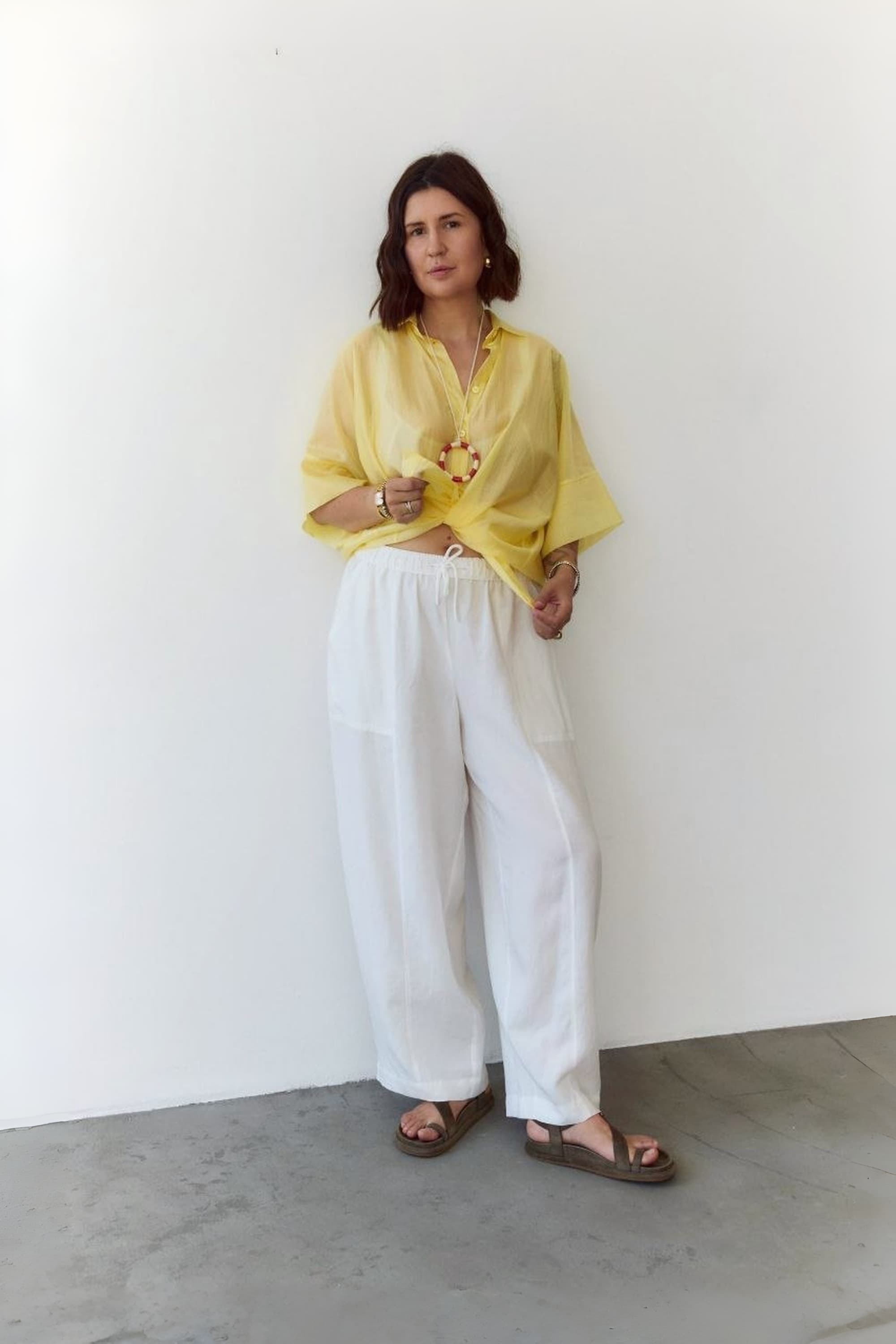 lightweight semi-sheer Shirt