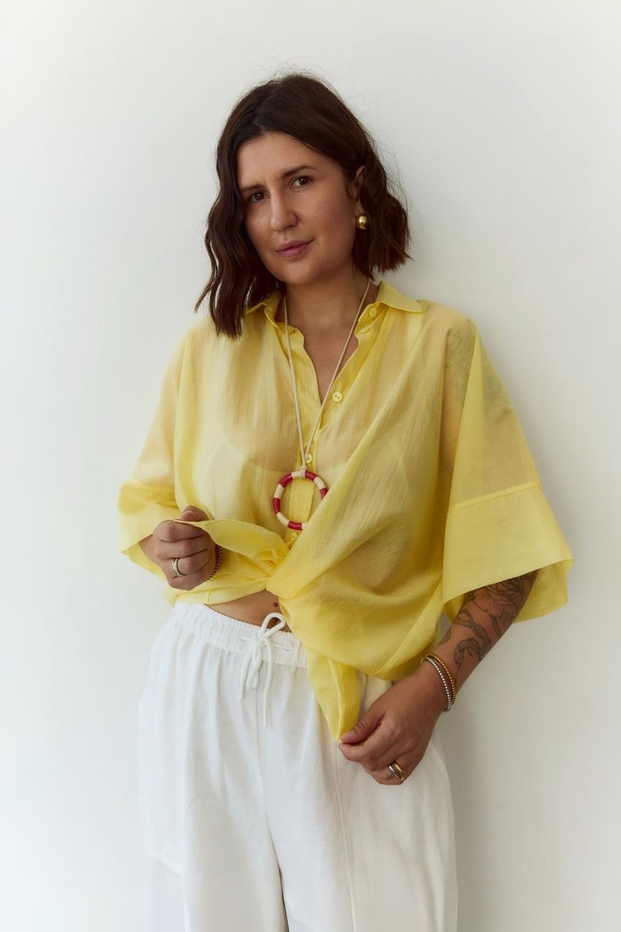 lightweight semi-sheer Shirt