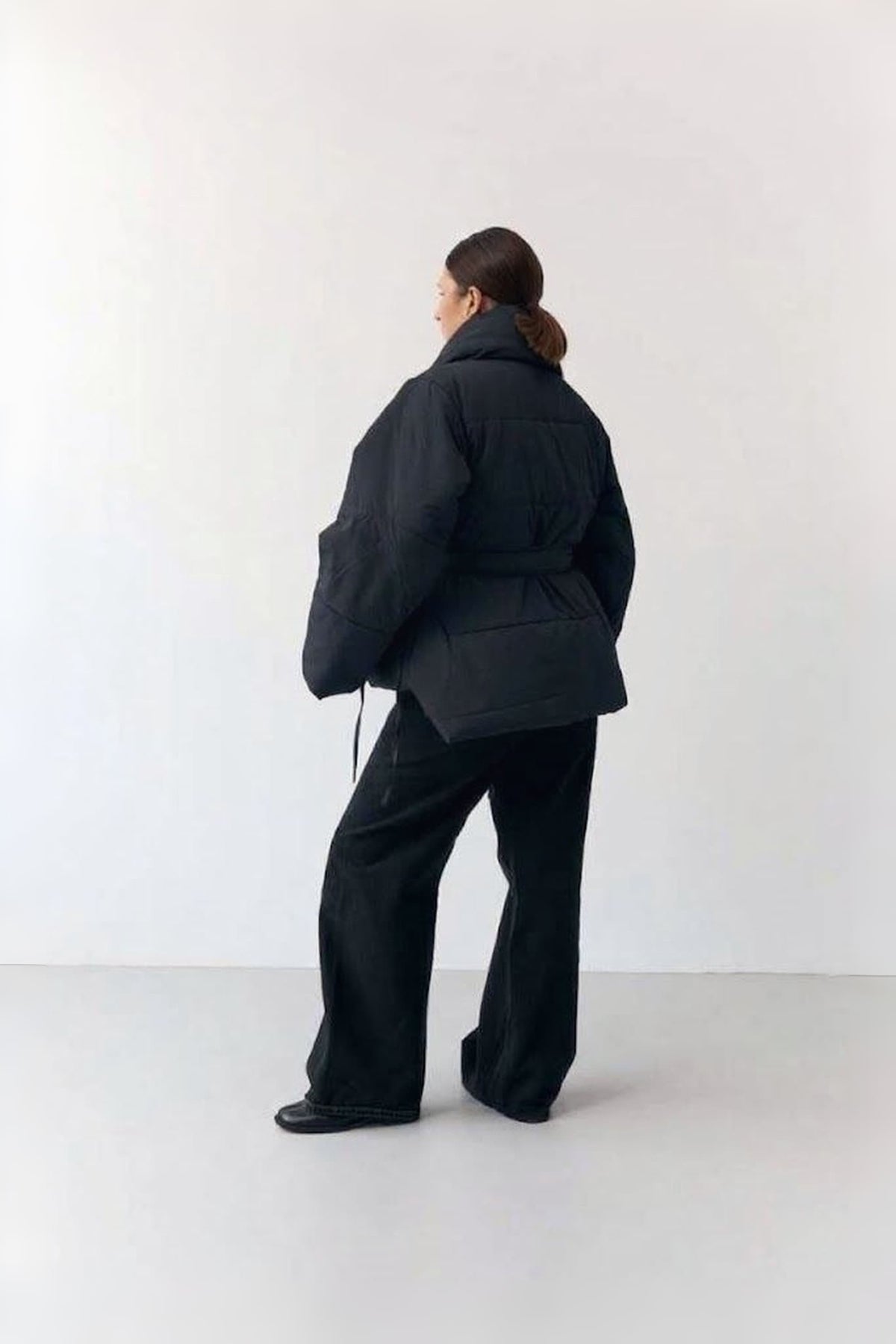 Kimono Jacket in Crash Raincoat Fabric (Autumn / Winter)