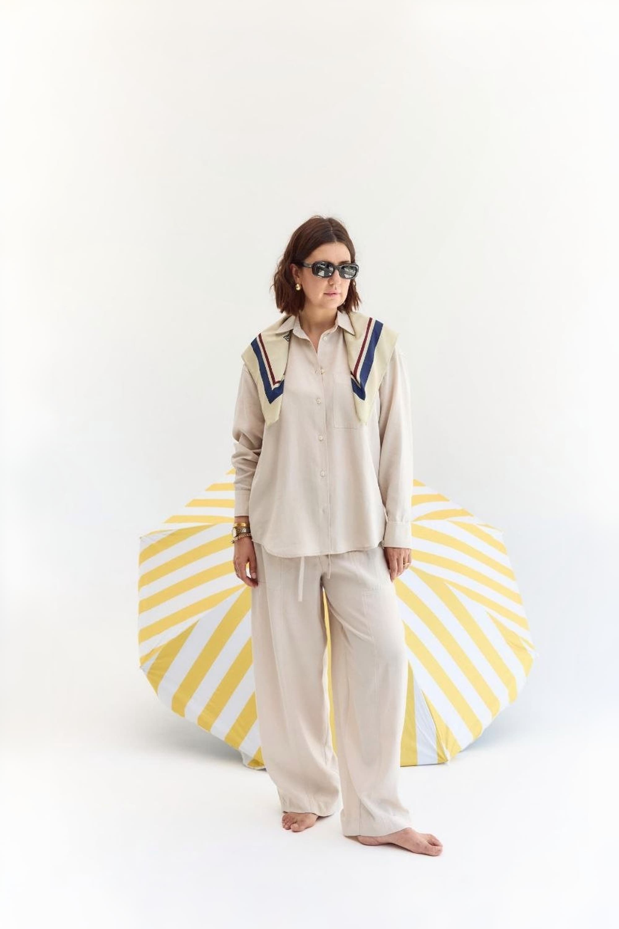 Georgia Trousers the tencel-linen