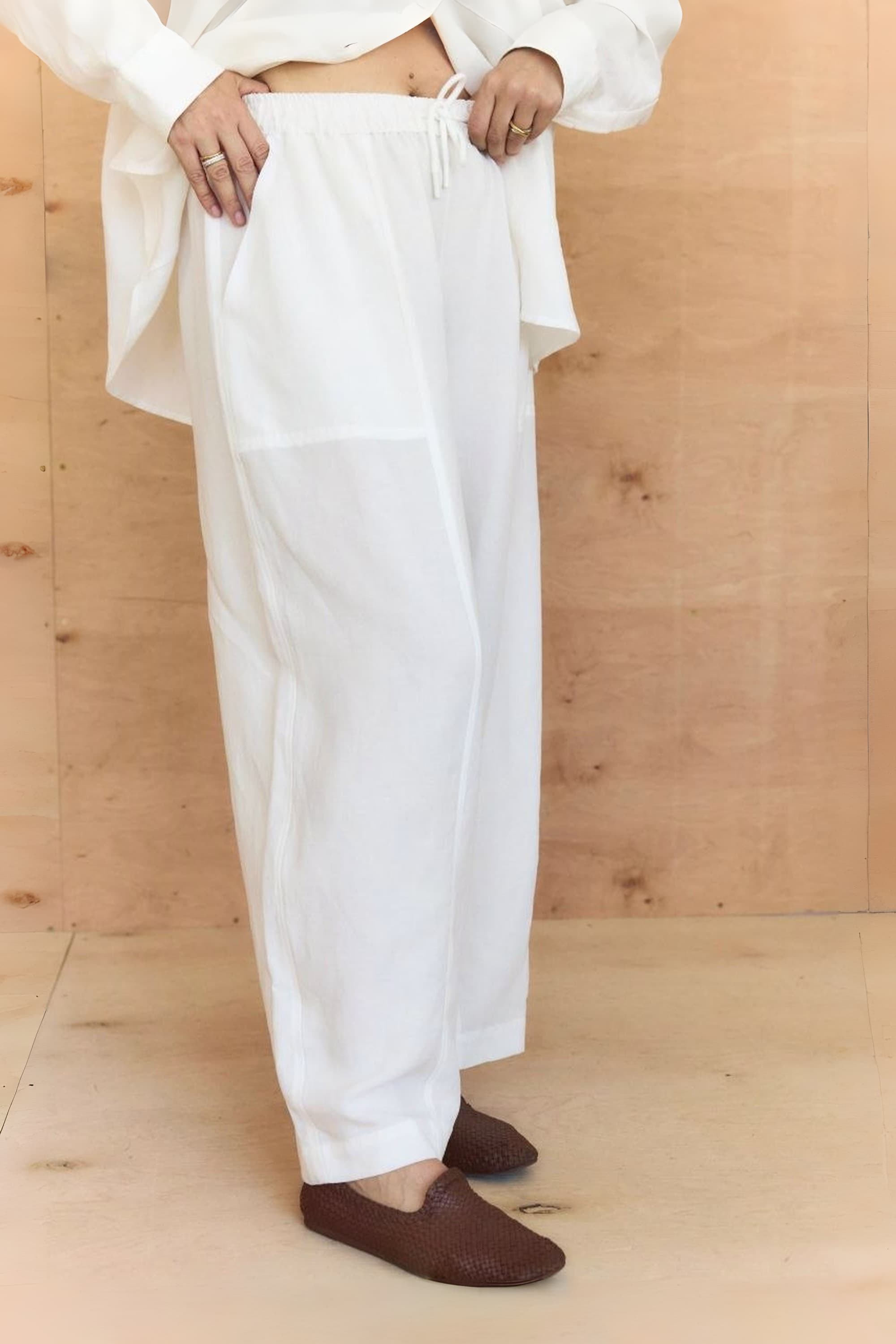 Georgia Trousers the tencel-linen