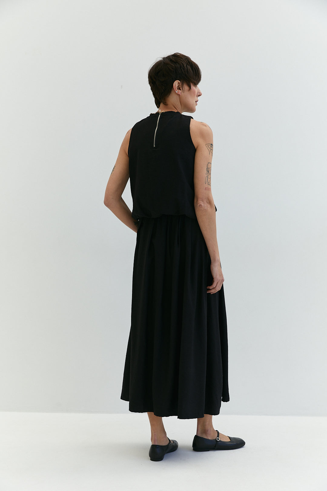 Black skirt "Kolokol"