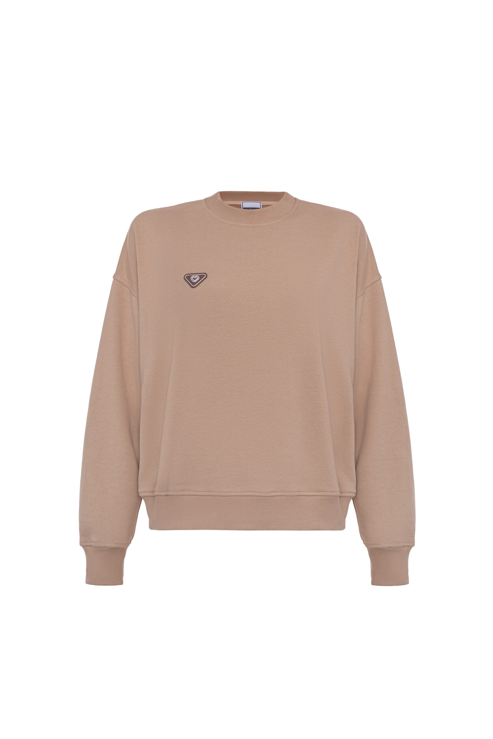 Sand Colored Sweatshirt "Sport 101"