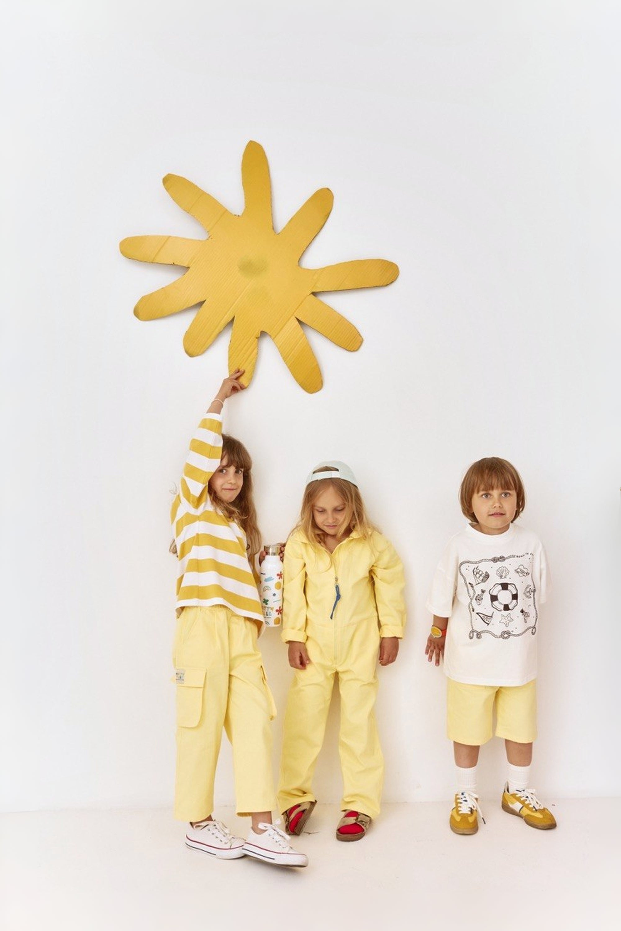 Kids’ long sleeve made from 100% knit fabric
