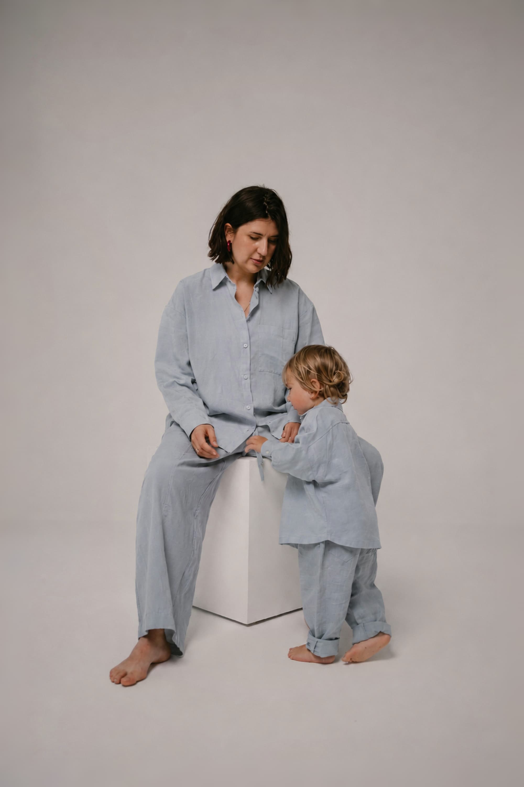 Linen Sand Shirt Matty Tale
