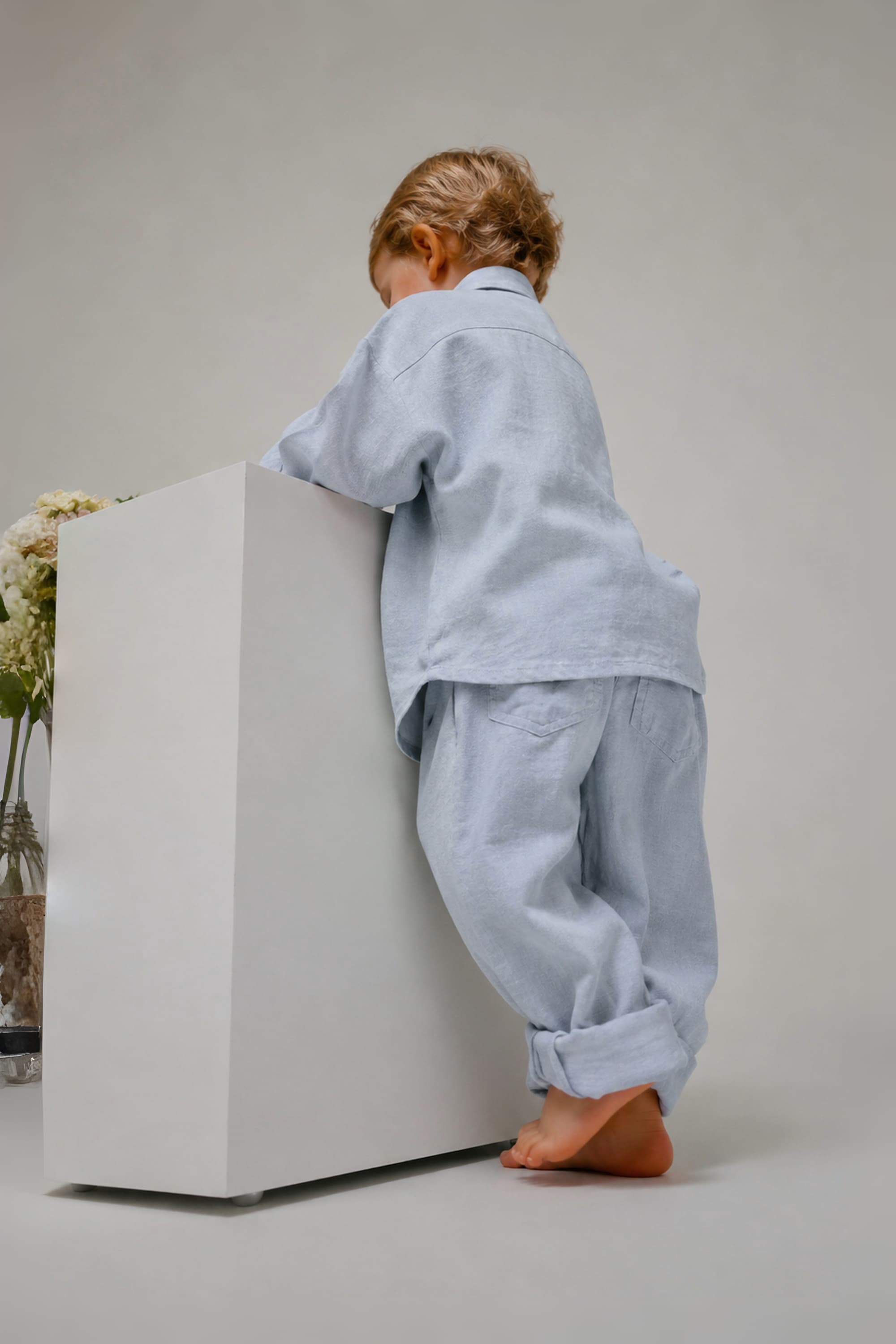 Linen Sand Shirt Matty Tale
