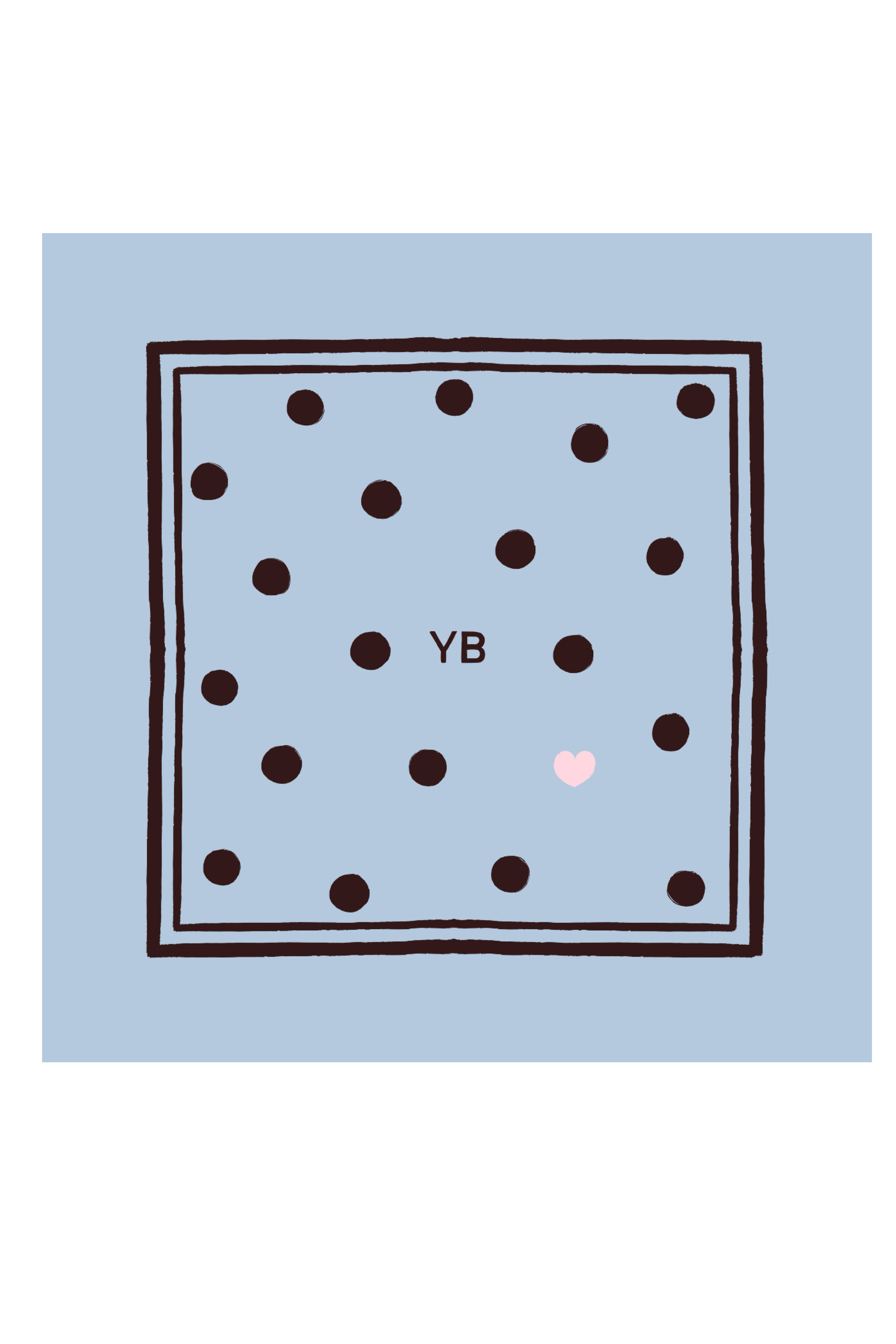 Scarf  polka dot