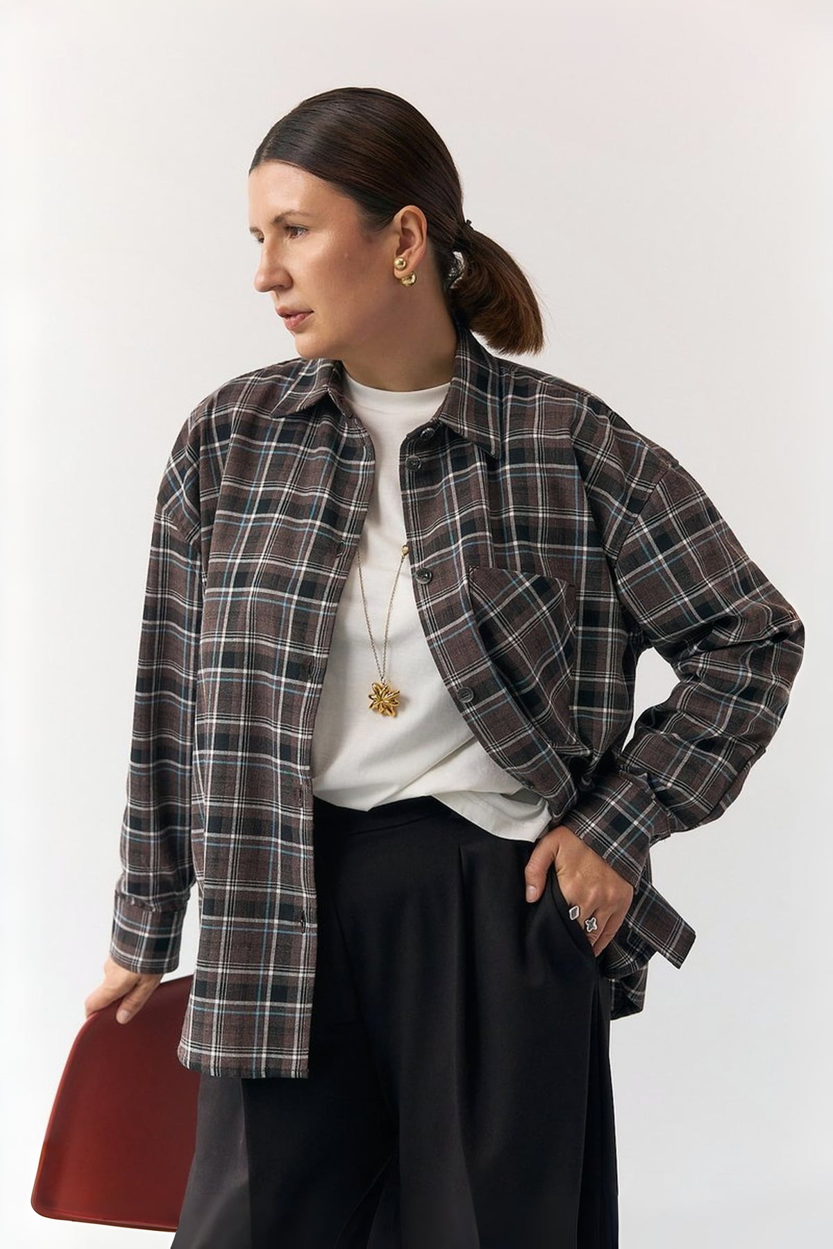 Georgia Plaid Cotton Shirt