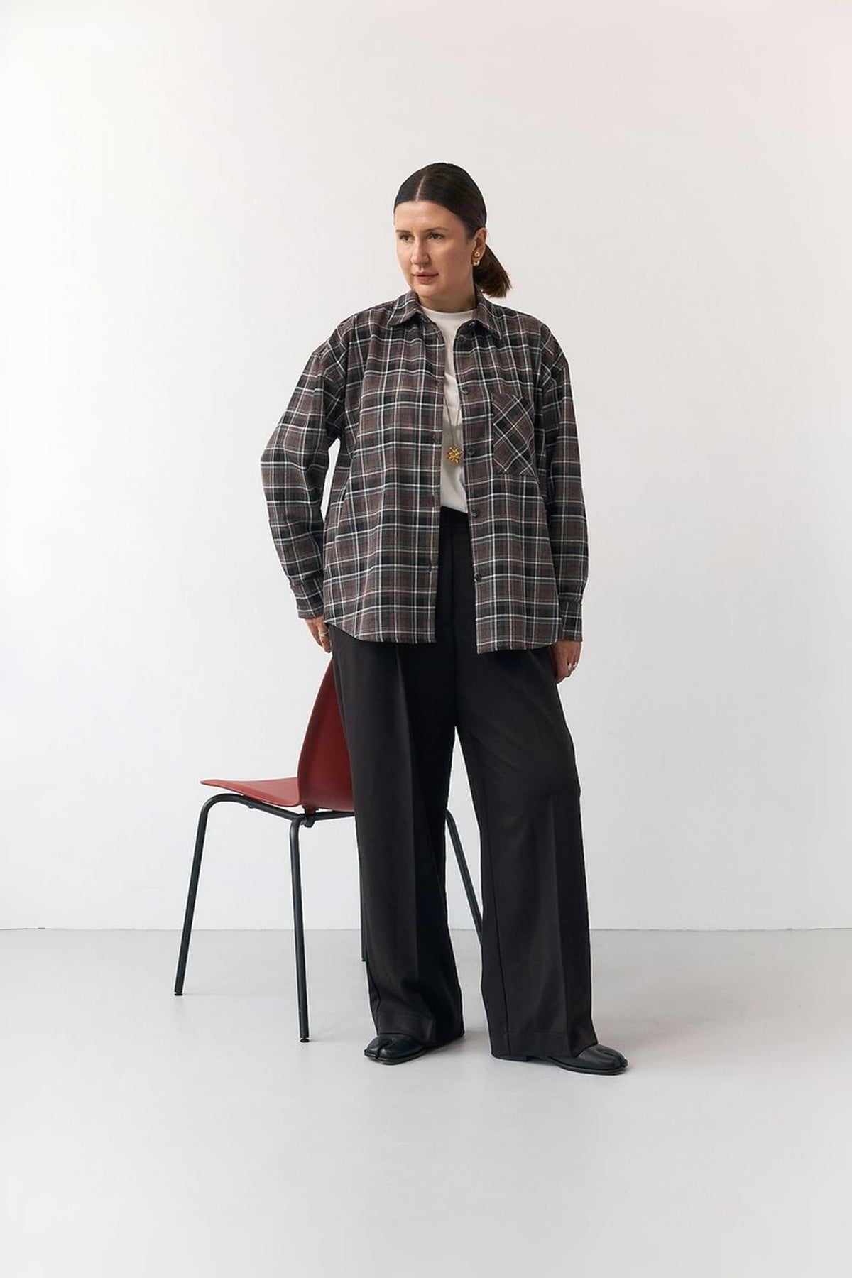 Georgia Plaid Cotton Shirt