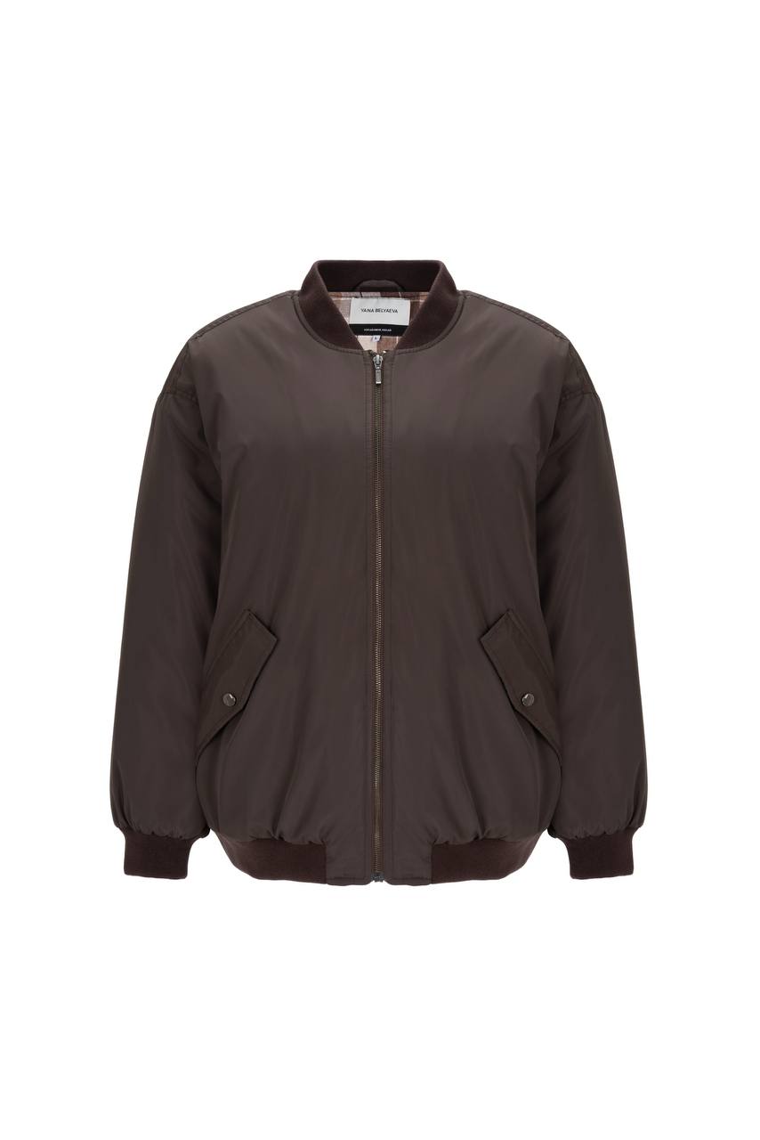 Chocolate Bomber Jacket autumn/winter
