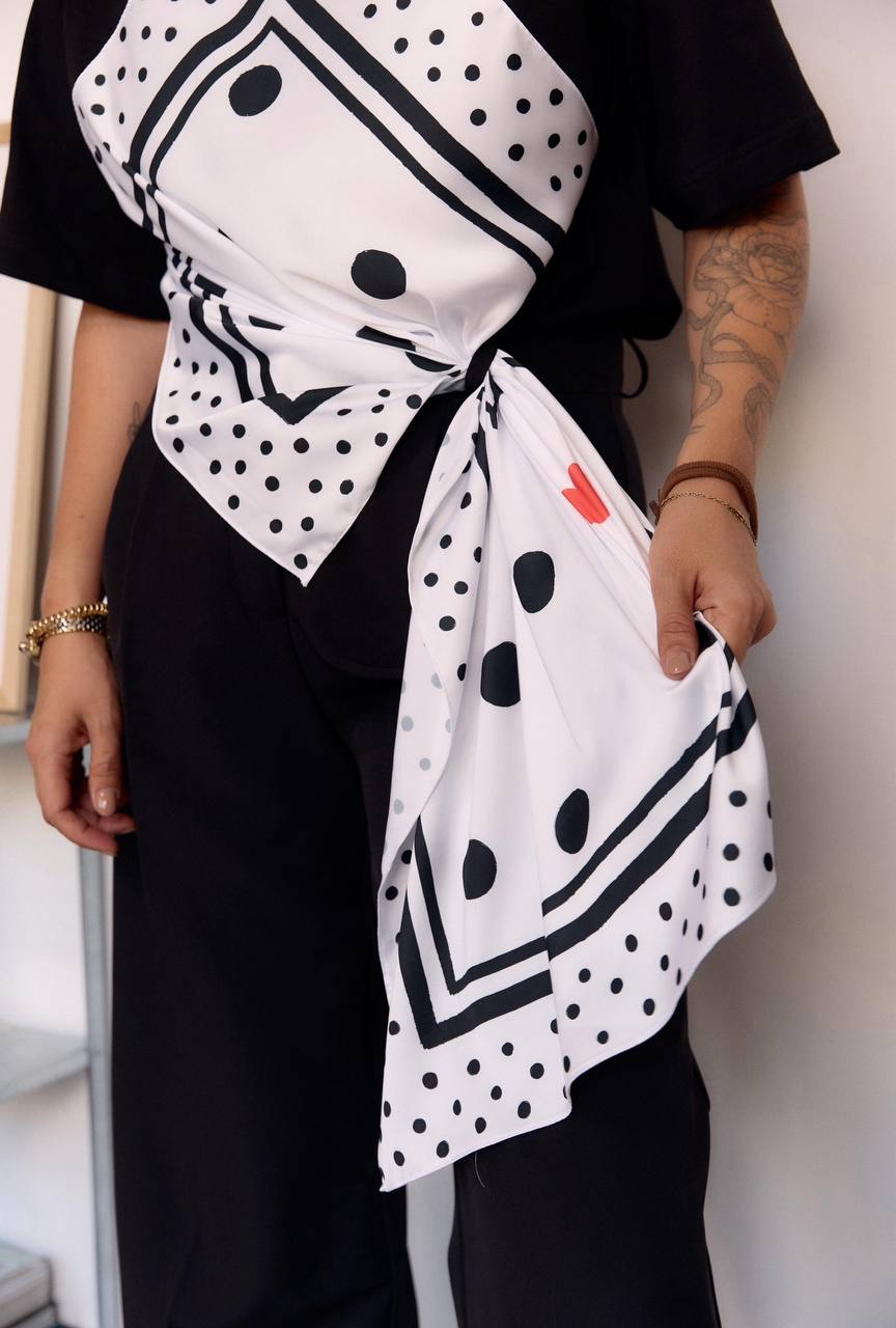 Transformer T-shirt “Polka Mix”