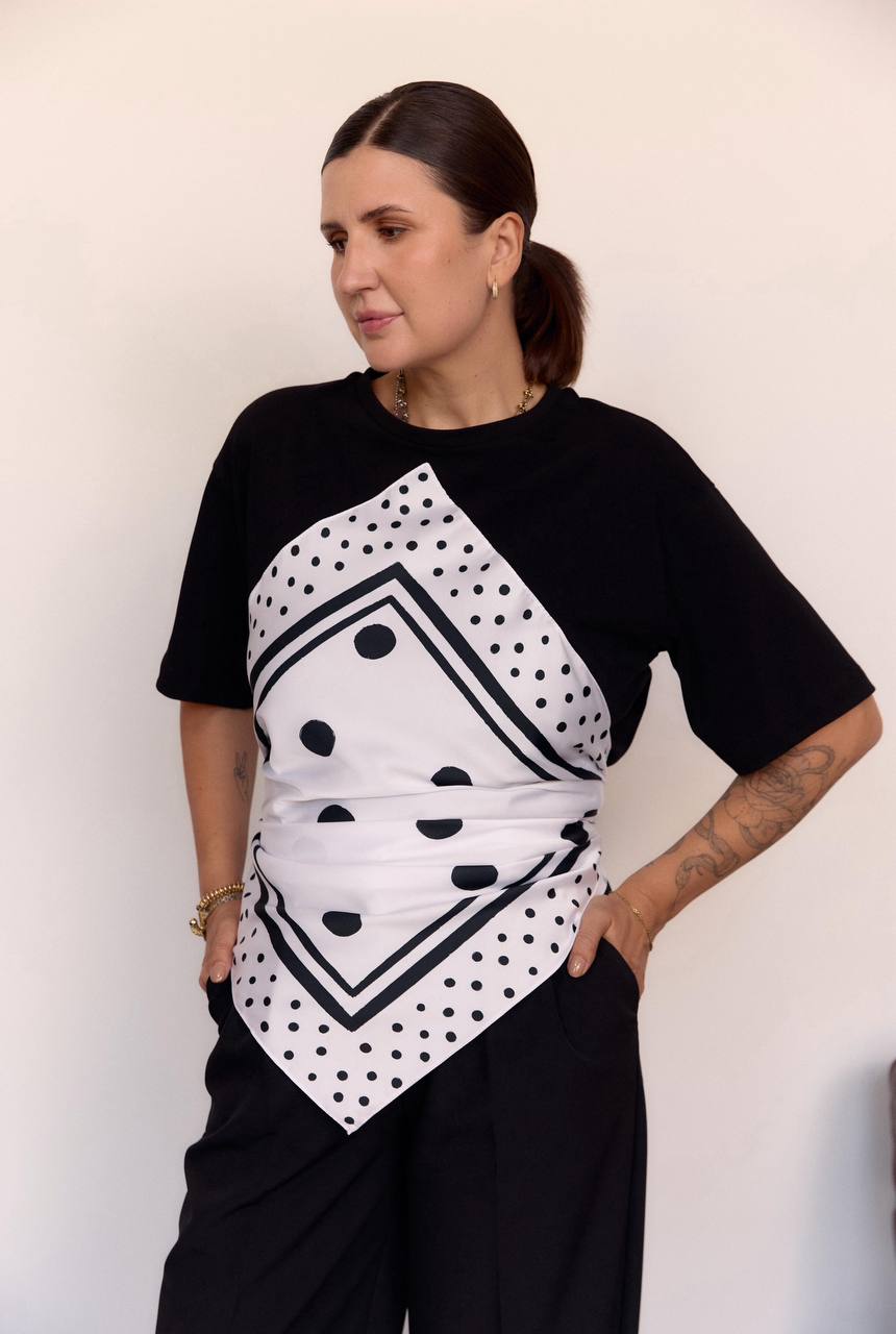 Transformer T-shirt “Polka Mix”