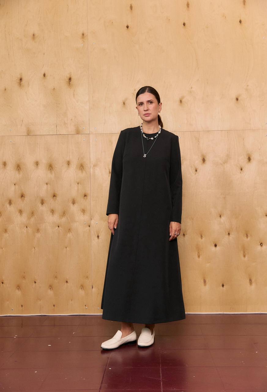 Dress black "Amelie" maxi