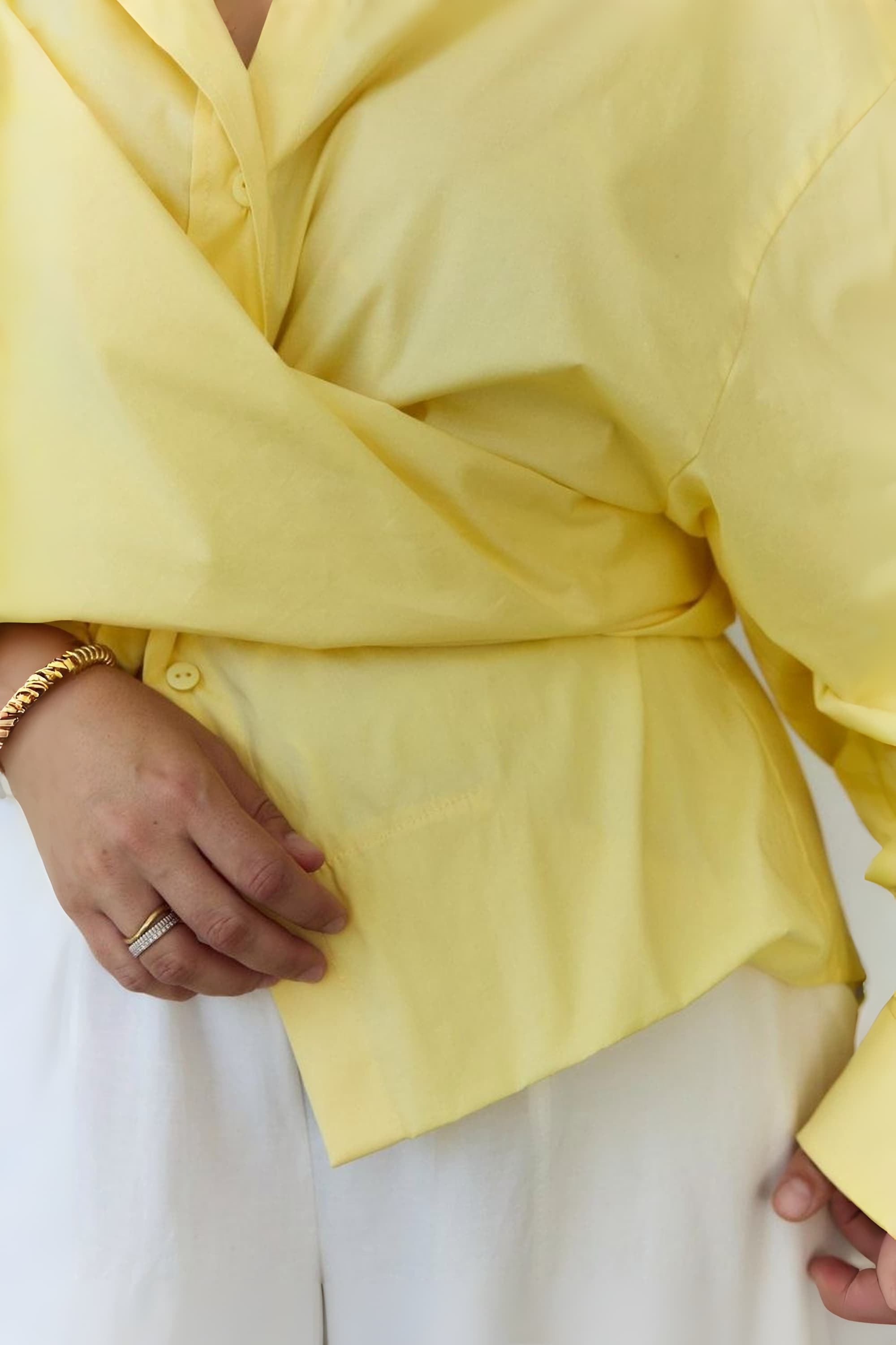Asymmetric Deconstructed Oversized Shirt Product Description