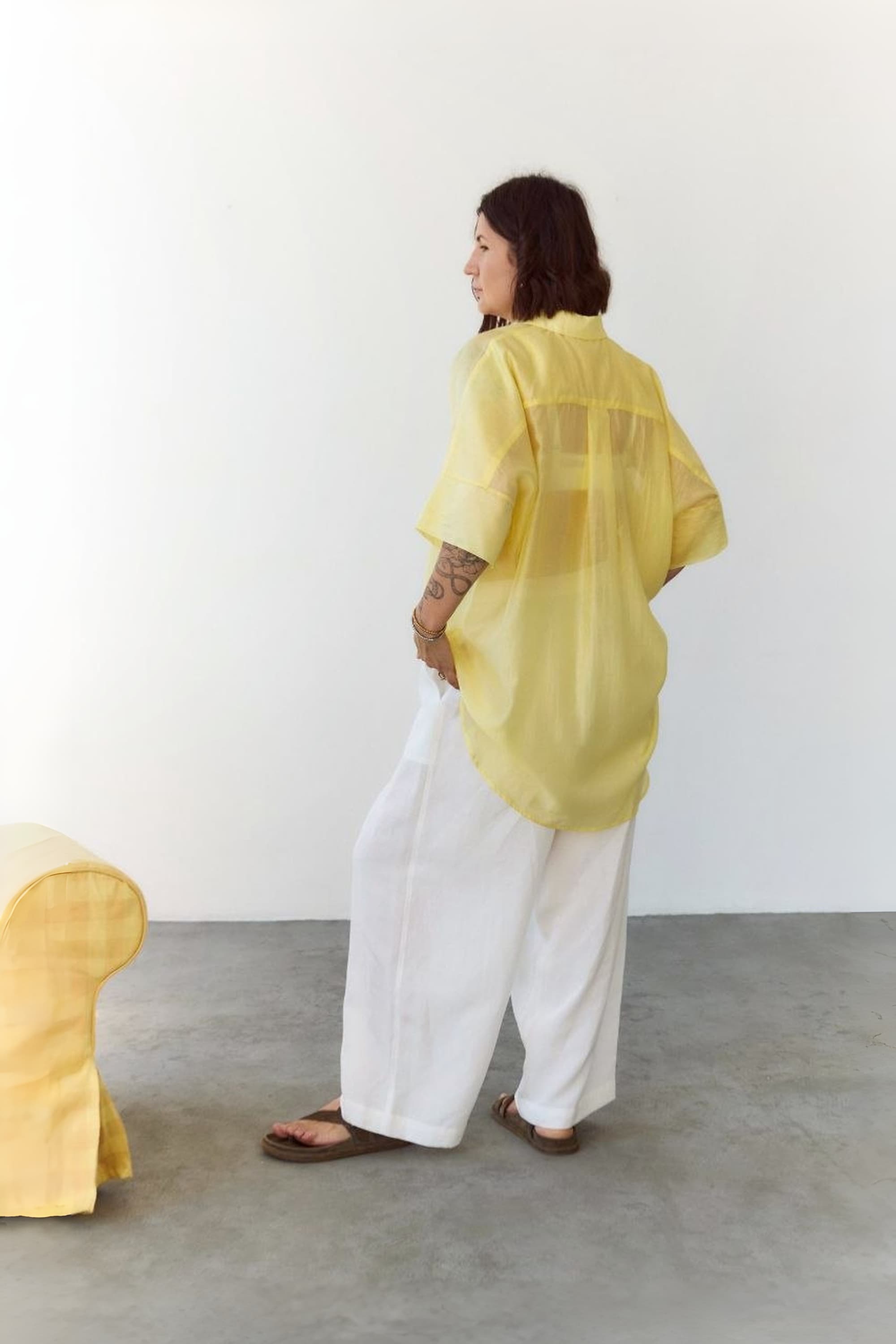 lightweight semi-sheer Shirt