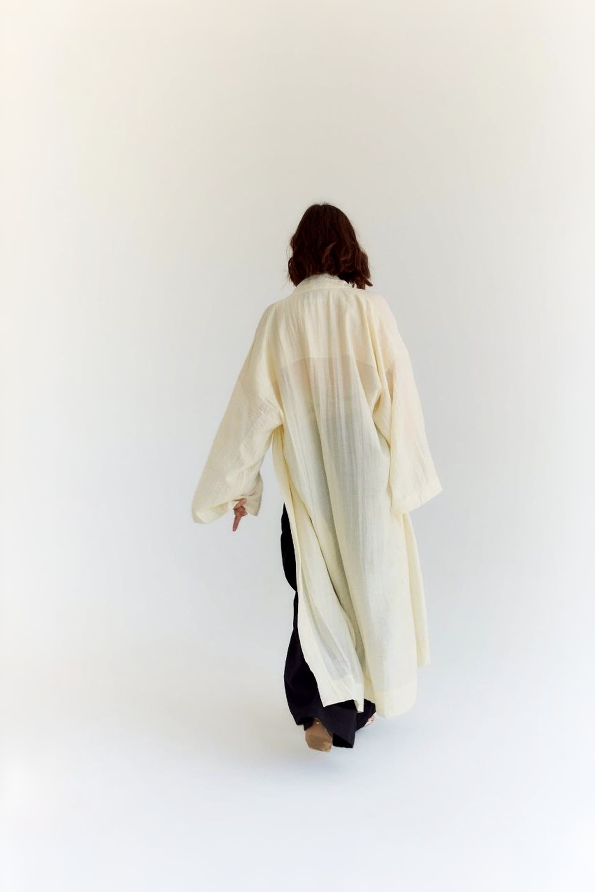 Lightweight Kimono Cardigan with Belt