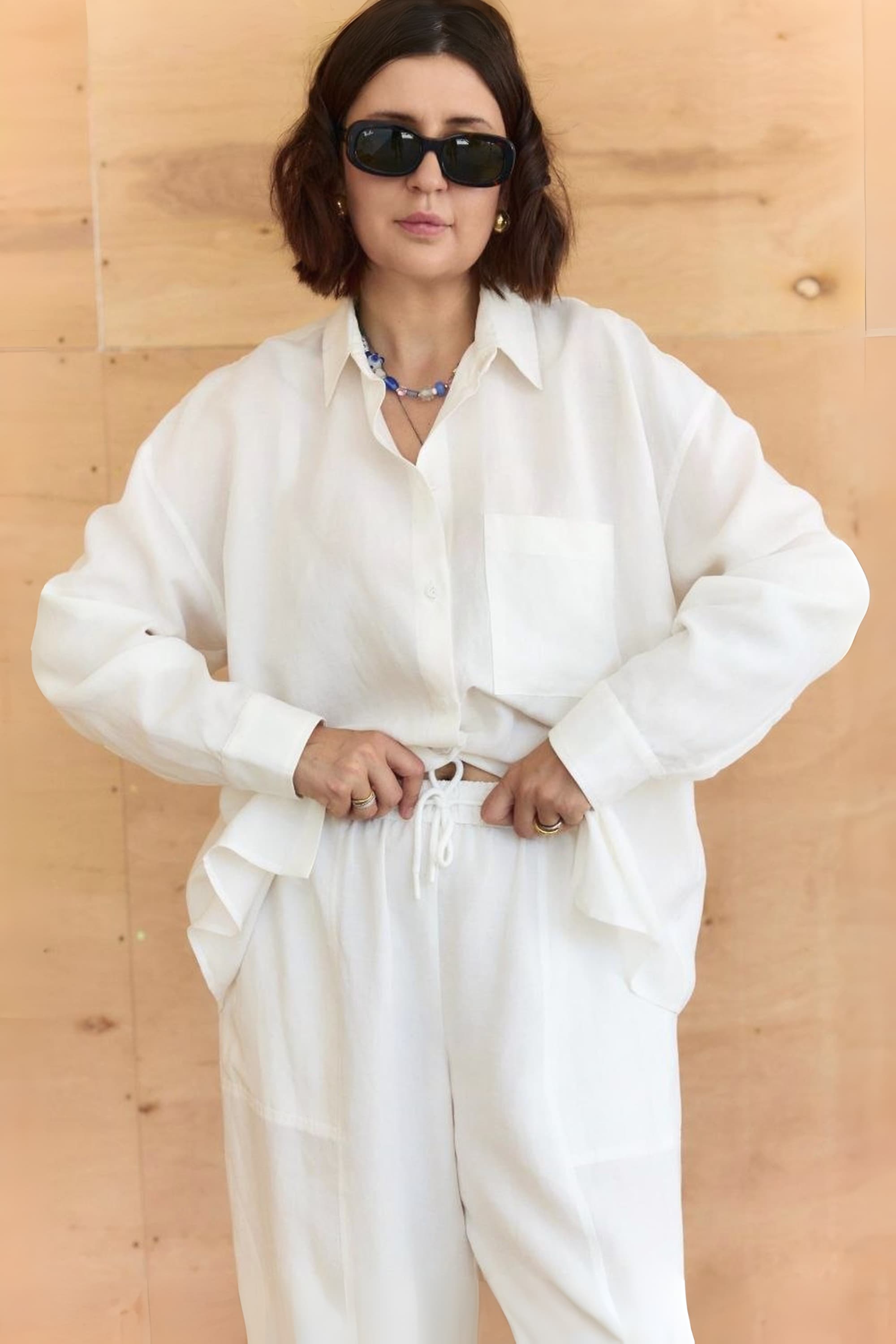 Georgia Trousers the tencel-linen