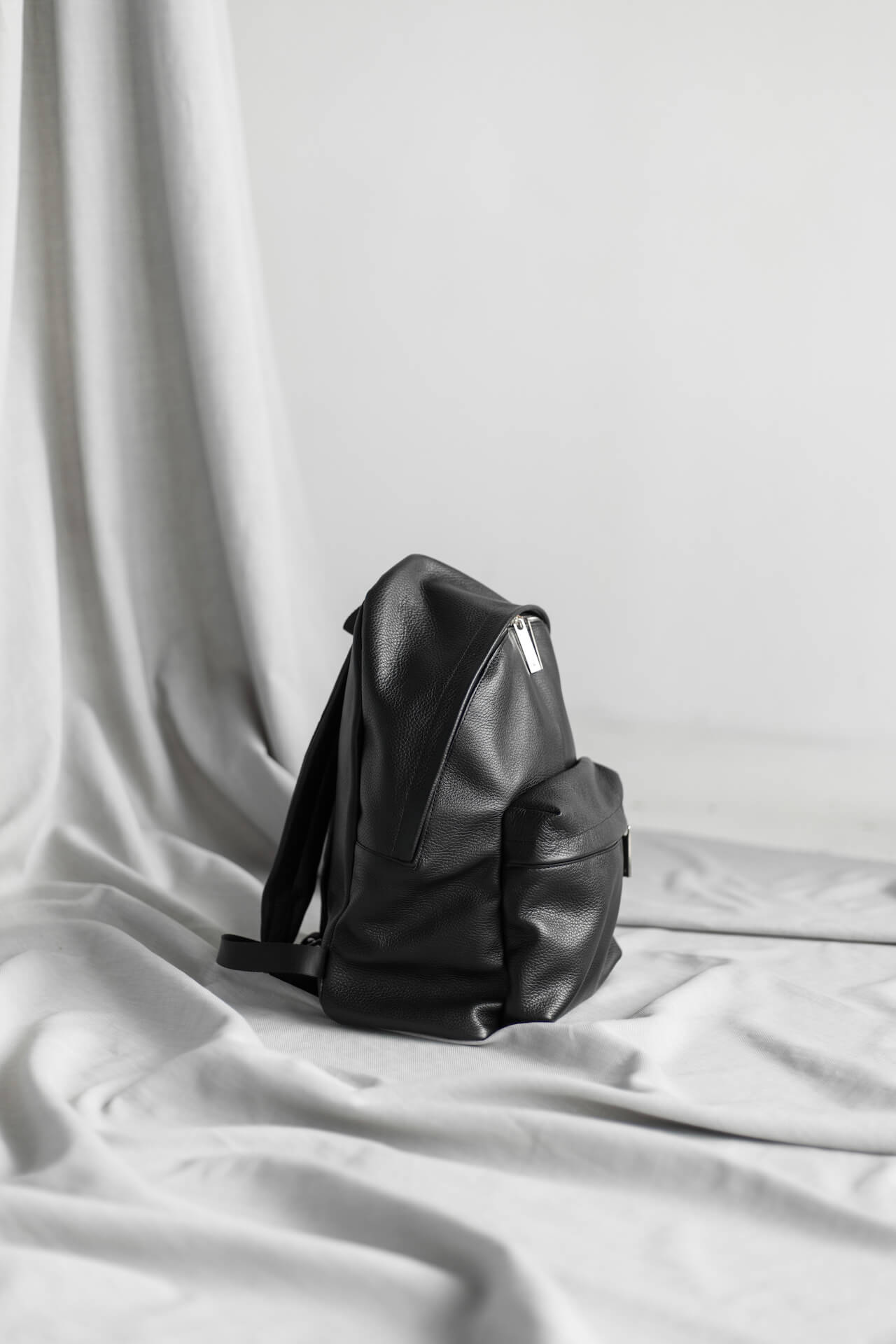 Black Backpack "Spaces"