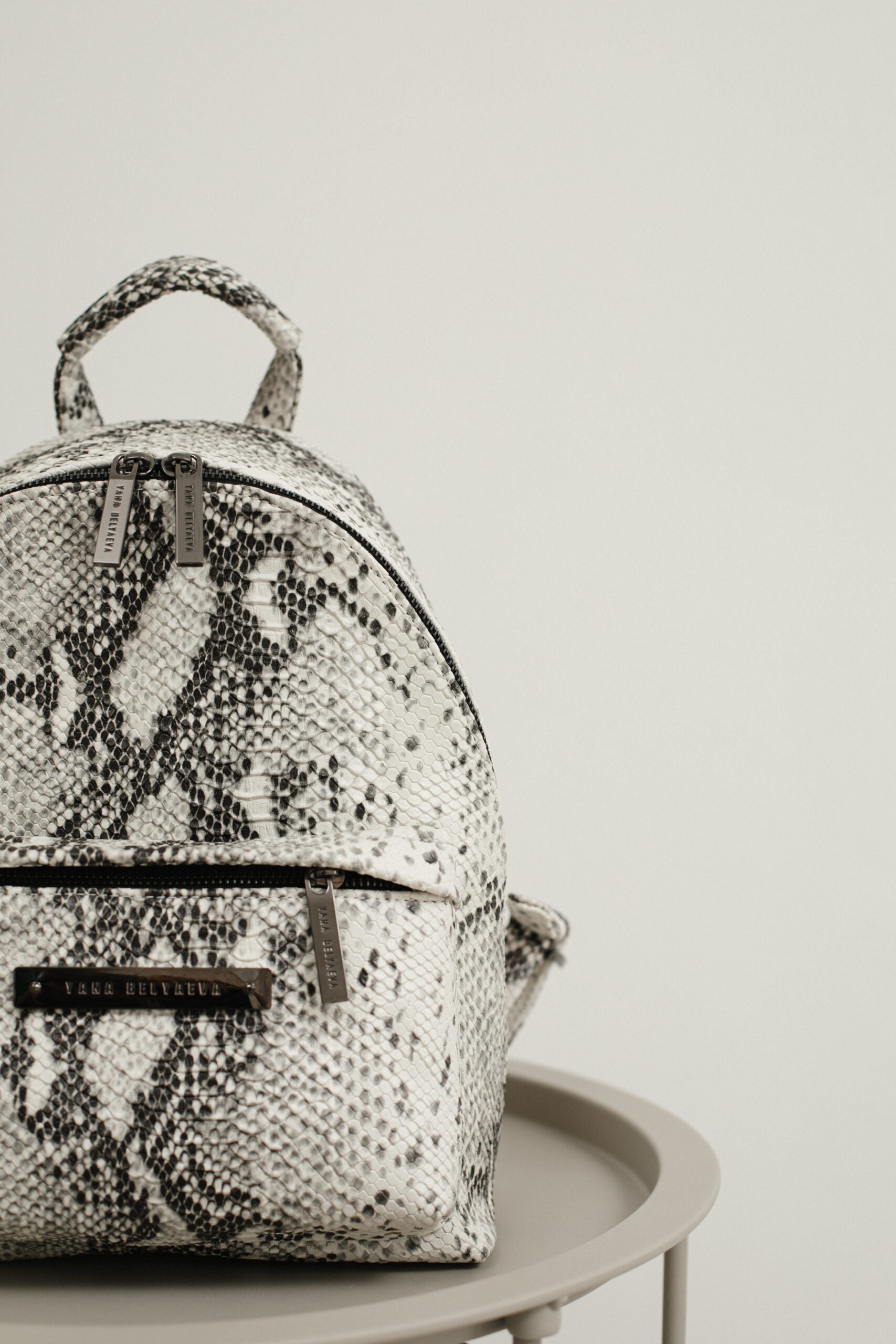 Eco-leather S backpack